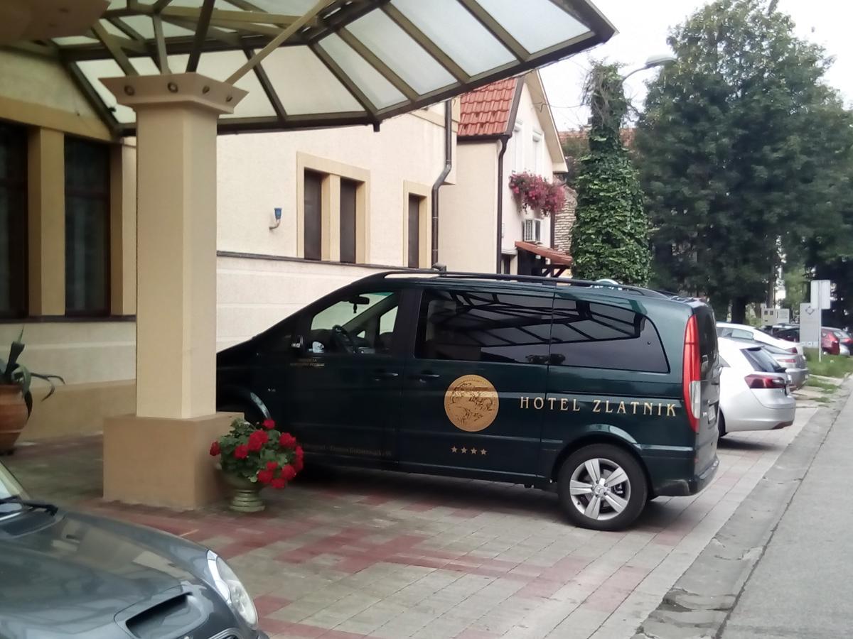 Hotel Zlatnik Belgrad Exteriör bild